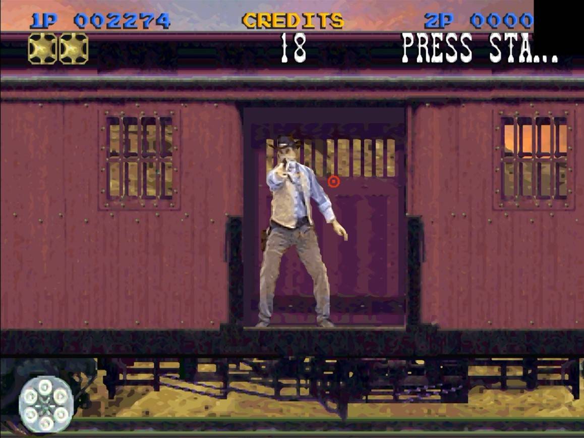 Lethal Enforcers 1 & 2 - геймплей игры на PlayStation